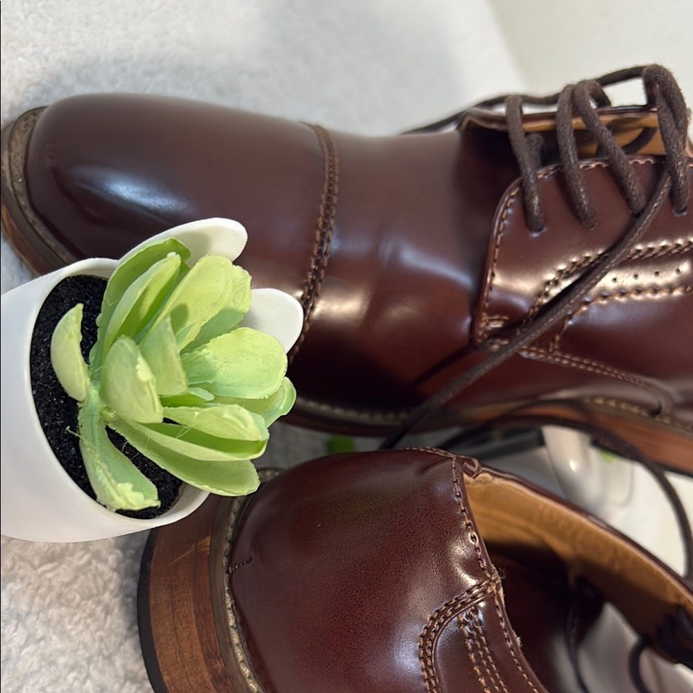 Men's Brown Leather Shoes